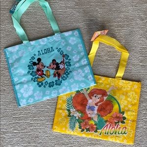 Set of 2 Disney Daiso Eco Reusable Bags
